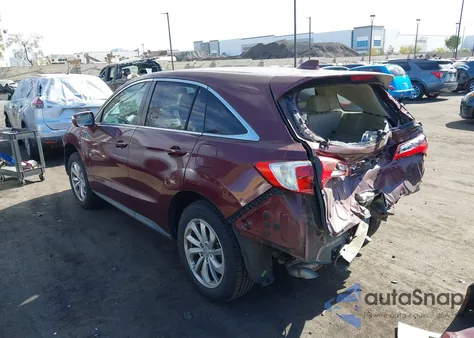 2016 Acura Rdx Acurawatch Plus Pkg from USA, damaged, VIN 5J8TB3H32GL017707